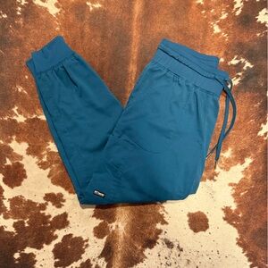 Grey's Anatomy Teal Jogger scrub Pants